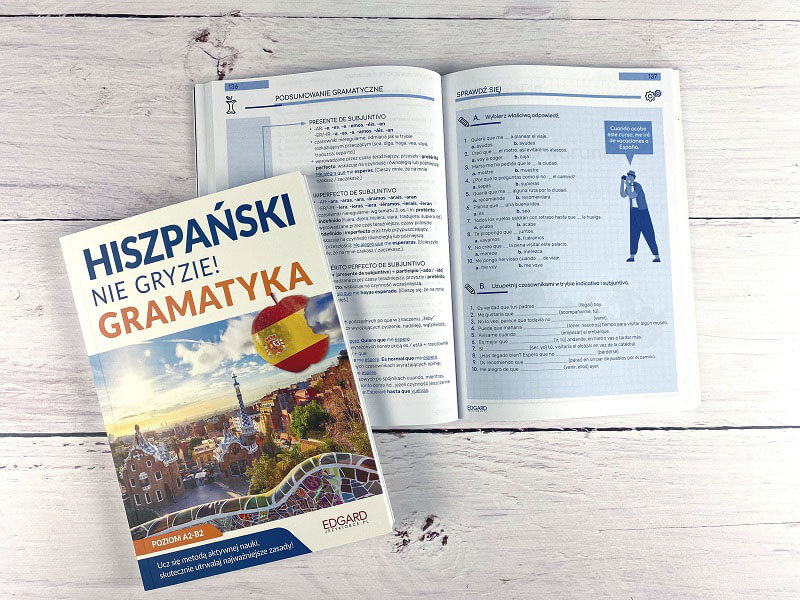 Hiszpański nie gryzie! Gramatyka (A2-B2) | Przekonaj się, że hiszpańska gramatyka nie gryzie!